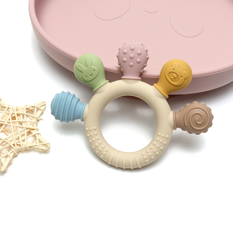Jouet de dentition du kit baignoire bébé sur pied pliable du kit Cozzeo